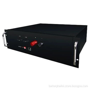 LiFePO4 Battery Pack of 48V Voltage and 50Ah Capacity, Energy Storage System, RoHS-approved
